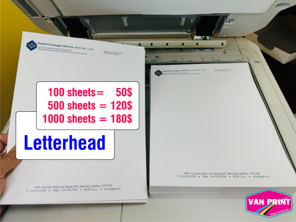 Letterhead-paper Letterhead paper